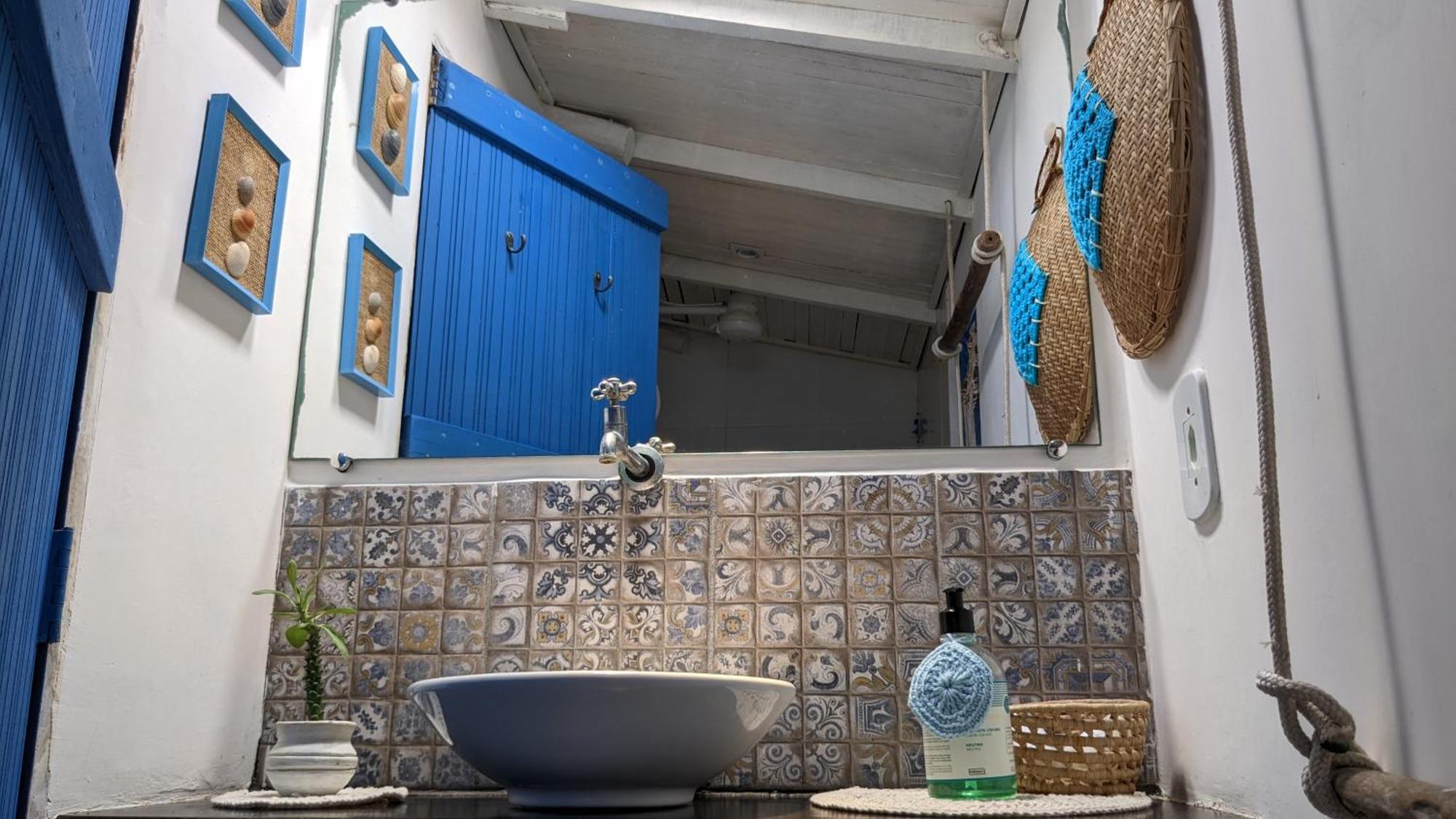 Pousada Casa Azul Do Piaui Luis Correia Rum bild