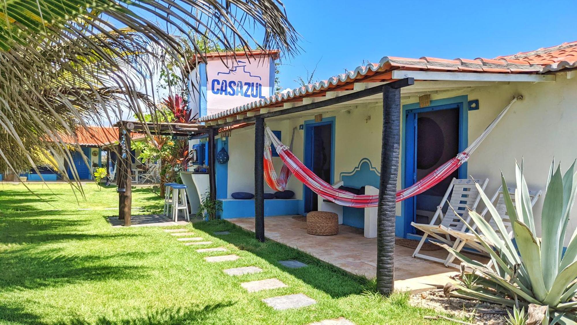 Pousada Casa Azul Do Piaui Luis Correia Rum bild
