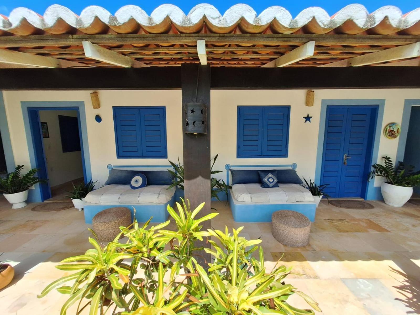 Pousada Casa Azul Do Piaui Luis Correia Rum bild